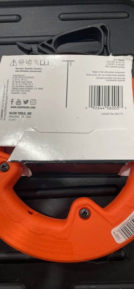 Steel Fish Tape - 25’ - Klein Tools - New In Packaging - photo 3