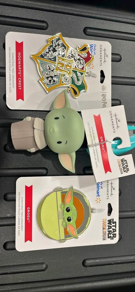 (3) Star Wars and Harry Potter Brand New Ornaments