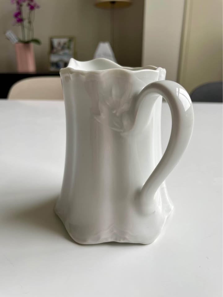 Vintage Creamer Racine (All White) by HUTSCHENREUTHER - photo 3