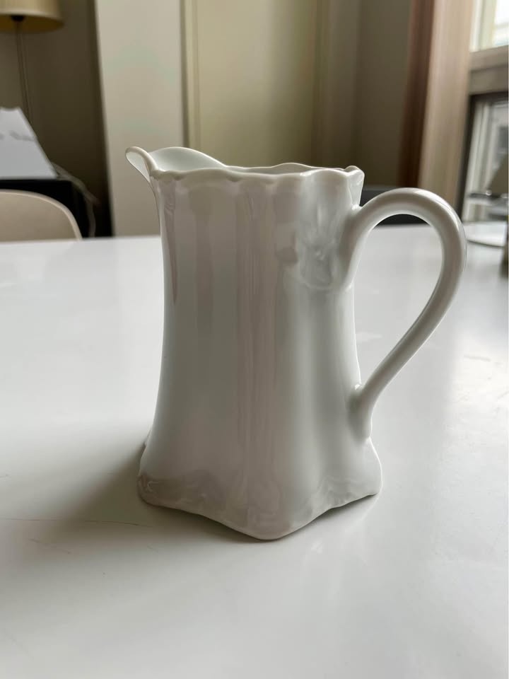 Vintage Creamer Racine (All White) by HUTSCHENREUTHER - photo 4