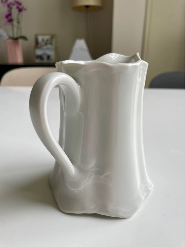 Vintage Creamer Racine (All White)by HUTSCHENREUTHER - photo 4