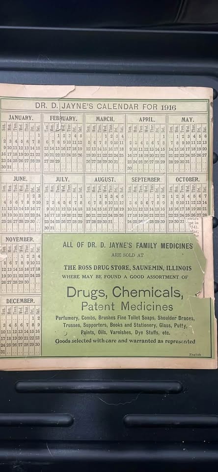 Vintage 1916 Dr. D. Jayne’s Medical Almanac - photo 2