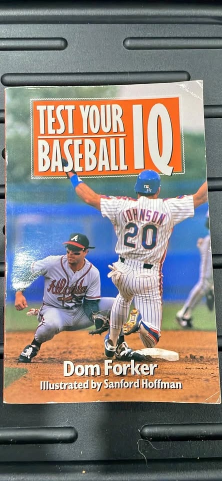 Test Your Baseball IQ Book - 1993