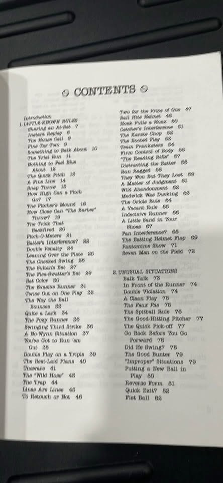 Test Your Baseball IQ Book - 1993 - photo 2