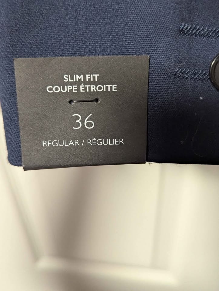RW&CO Navy Blue Men’s Suit – Jacket 36 / Pants 30x32 - photo 5