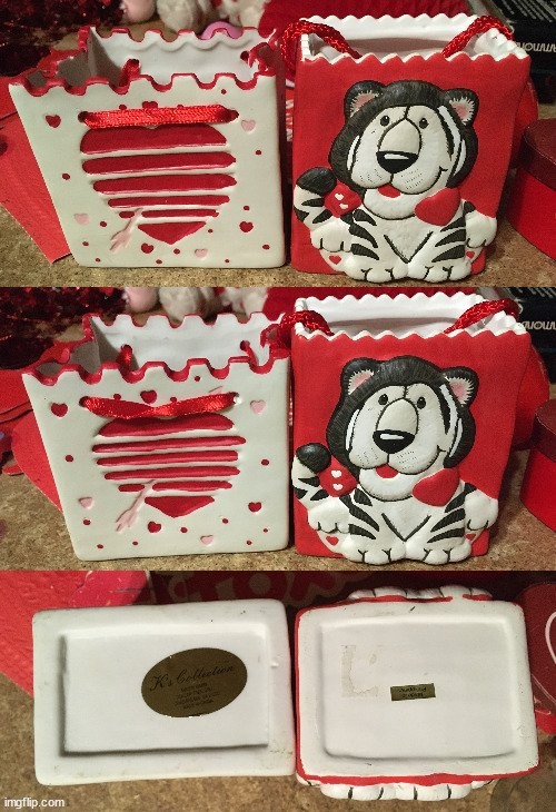 VALENTINE'S DAY LOT HONEYCOMB DECORATIONS WINDOW CLING HEART FIG - photo 3