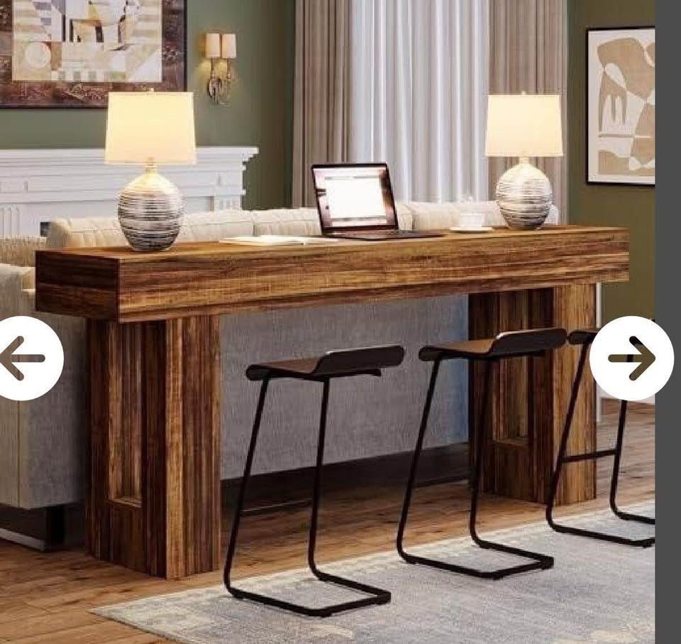 New farmhouse console table(firm price) - photo 3