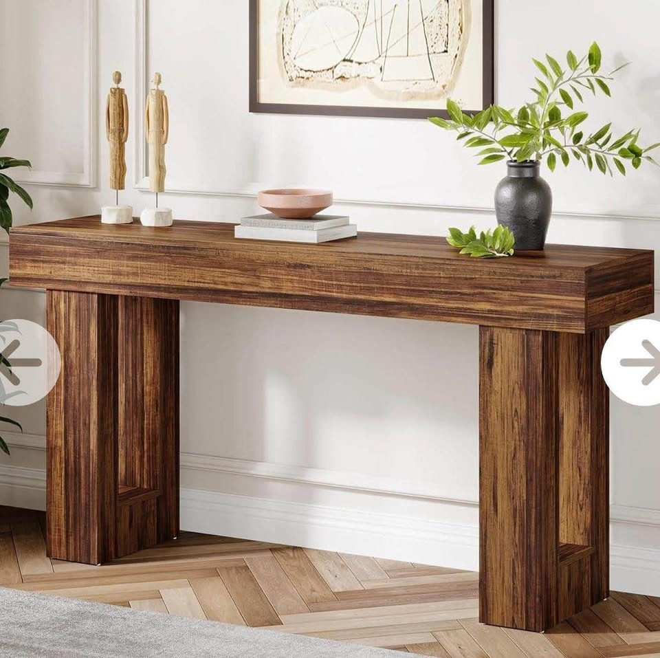 New farmhouse console table(firm price) - photo 4