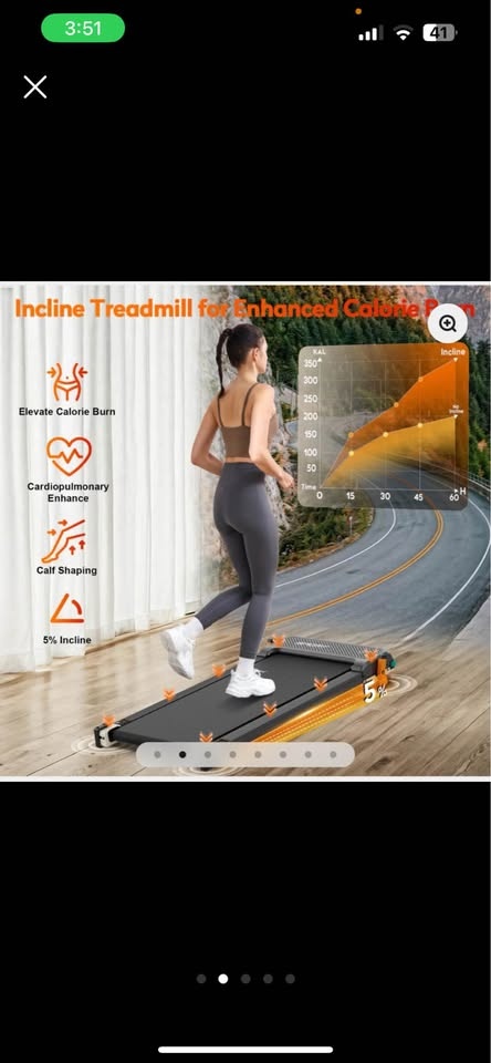 SPORT Model: 520A-A Treadmill with Massage - photo 2