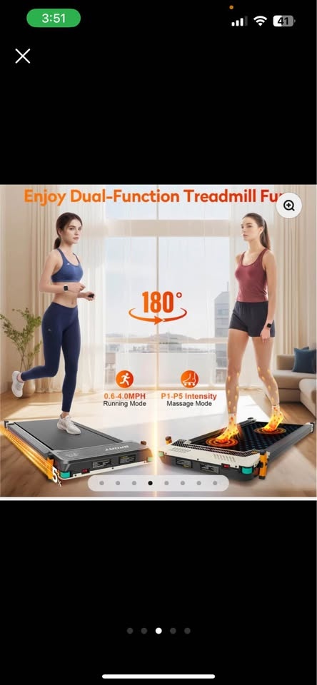 SPORT Model: 520A-A Treadmill with Massage - photo 3