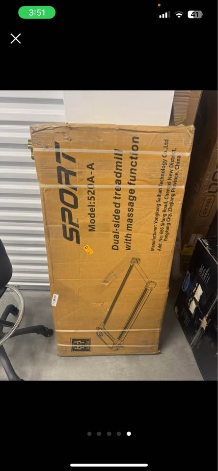 SPORT Model: 520A-A Treadmill with Massage - photo 5
