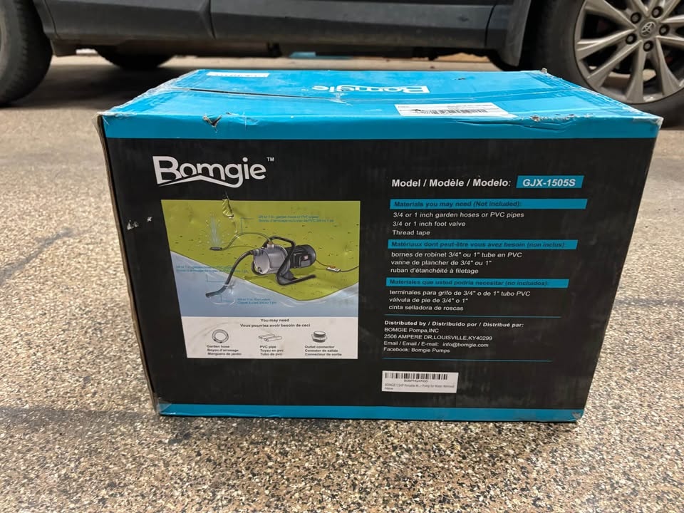 Bomgie sprinkler pump - photo 3