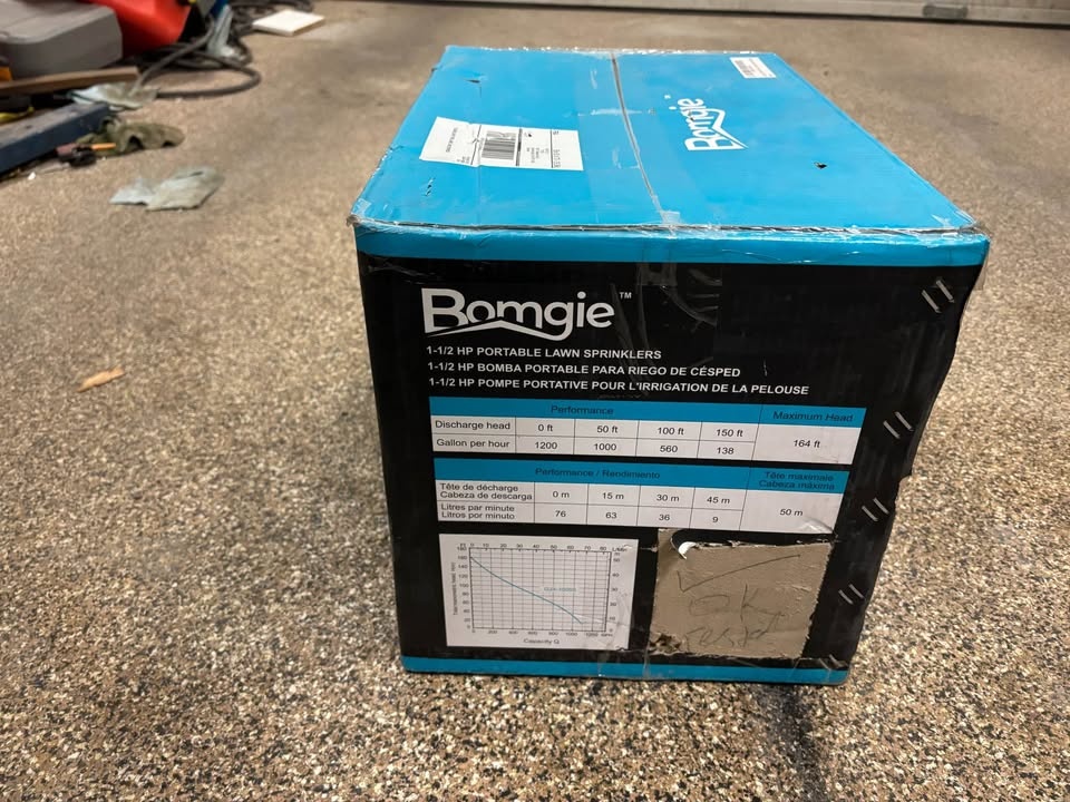 Bomgie sprinkler pump - photo 4