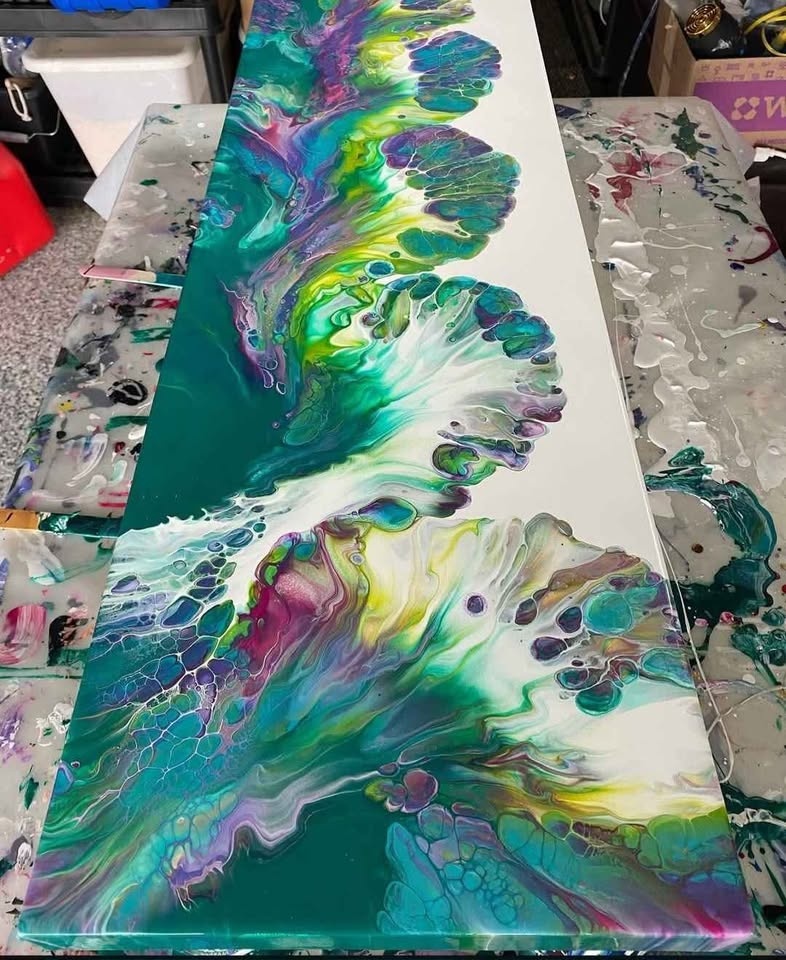 Original Acrylic Painting - photo 2