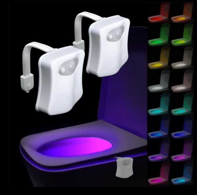Toilet Night Light with PIR Motion Sensor