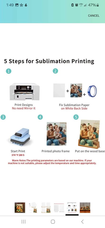 4 Pack Sublimation Night Lights Blanks - photo 4