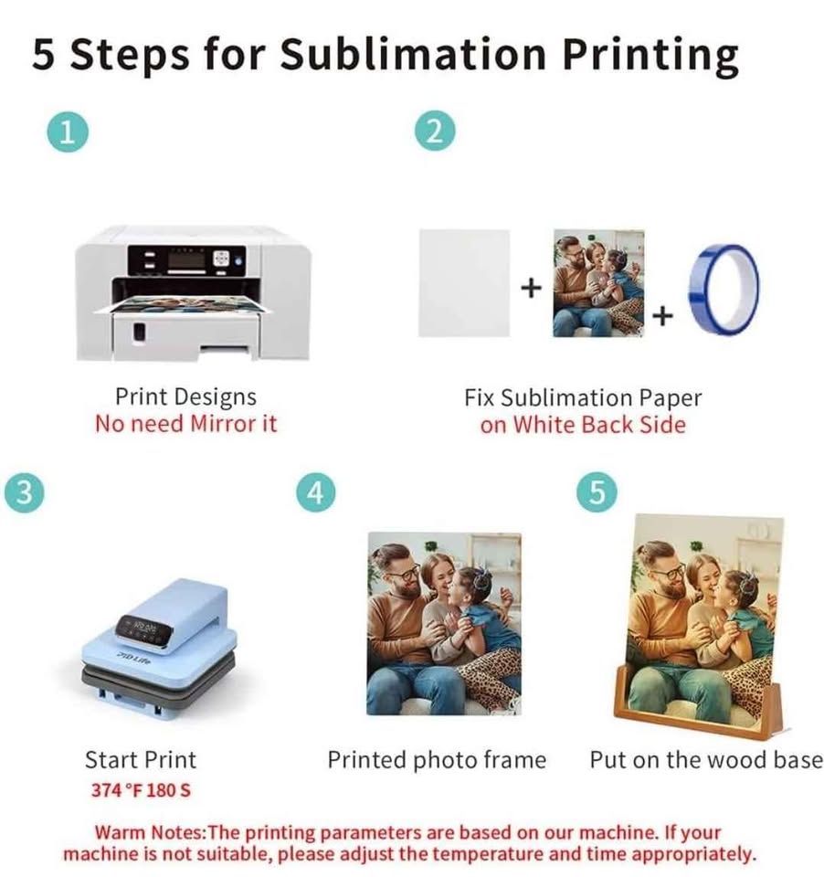 4 Pack Sublimation Night Lights Blanks - photo 5