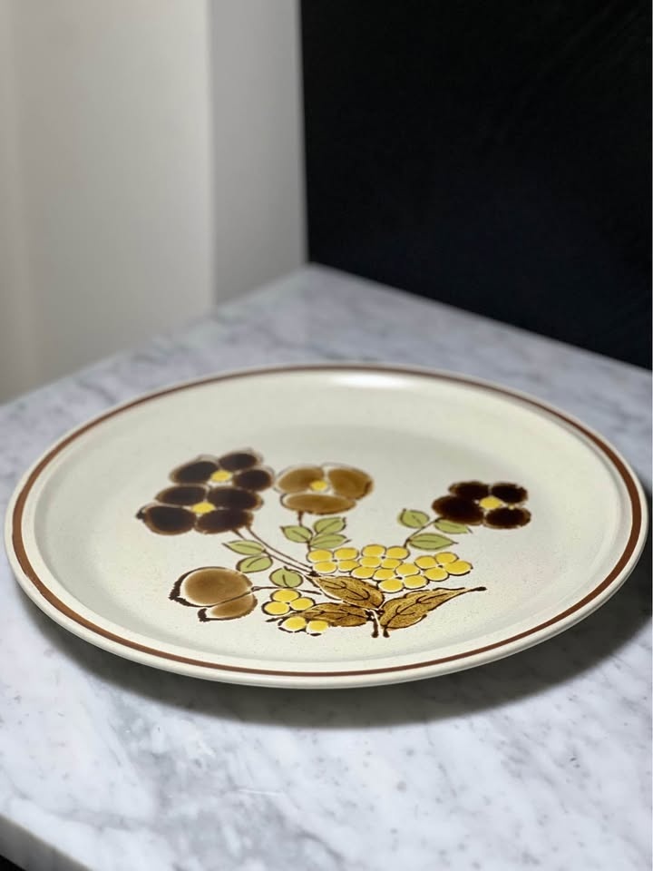 Vintage Hearthside Stoneware Chop Plate Platter - photo 2