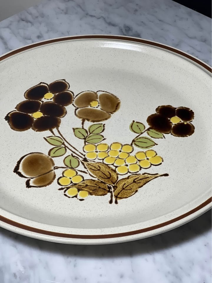 Vintage Hearthside Stoneware Chop Plate Platter - photo 3