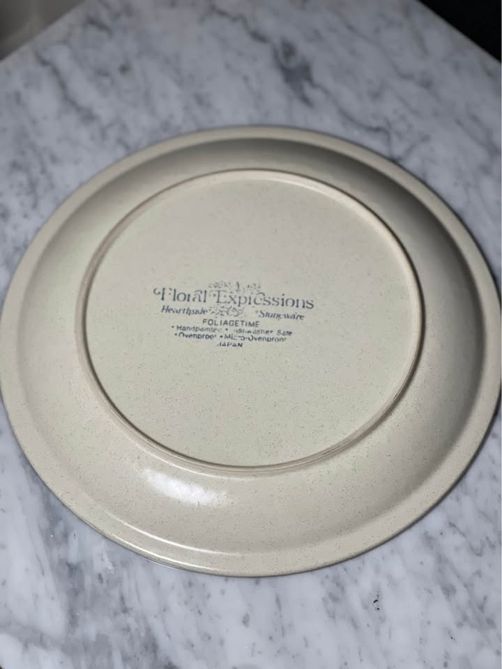 Vintage Hearthside Stoneware Chop Plate Platter - photo 5