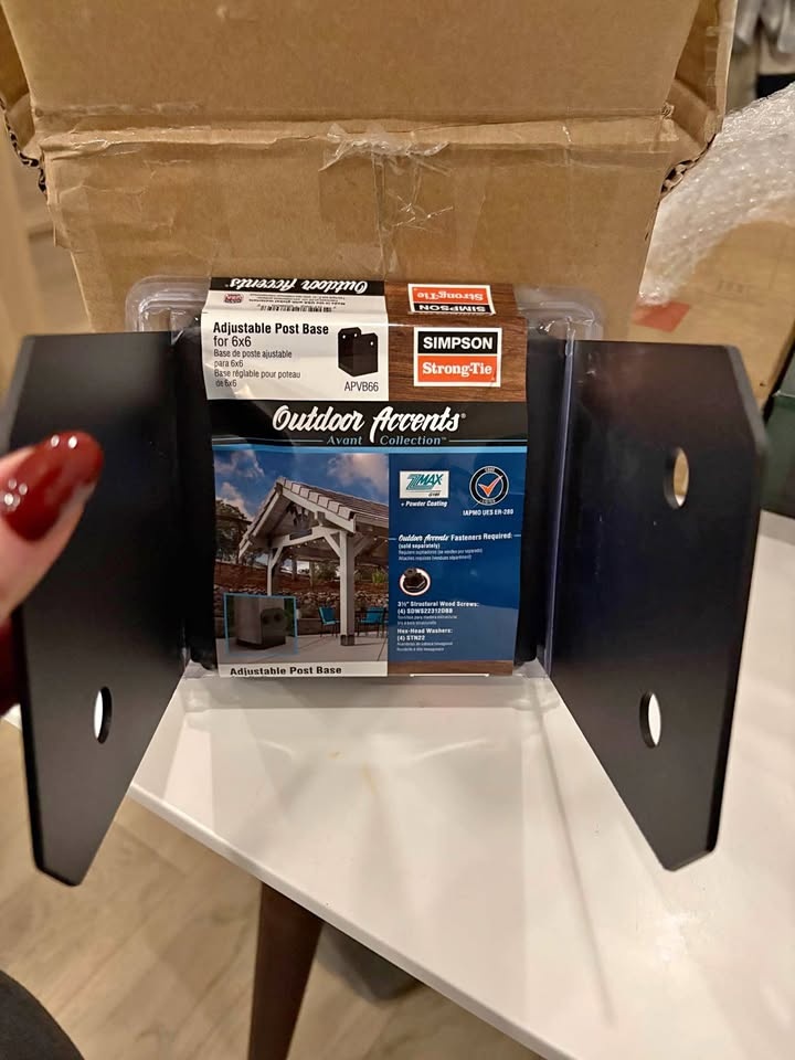 New Simpson Strong-Tie Outdoor Accents Post Base for 6x6