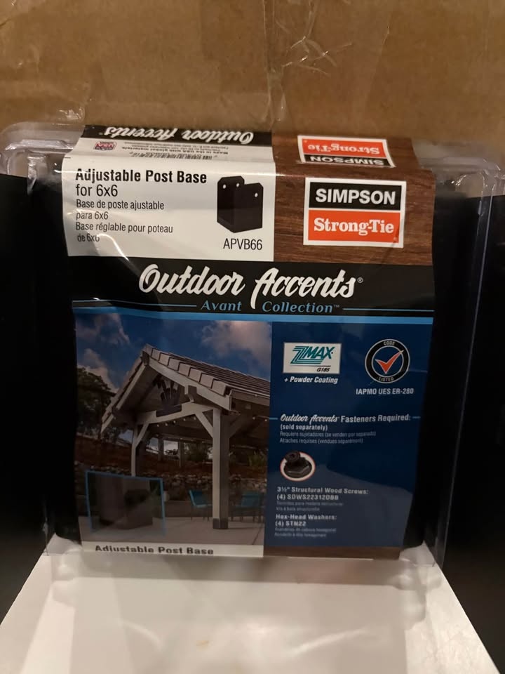New Simpson Strong-Tie Outdoor Accents Post Base for 6x6 - photo 2