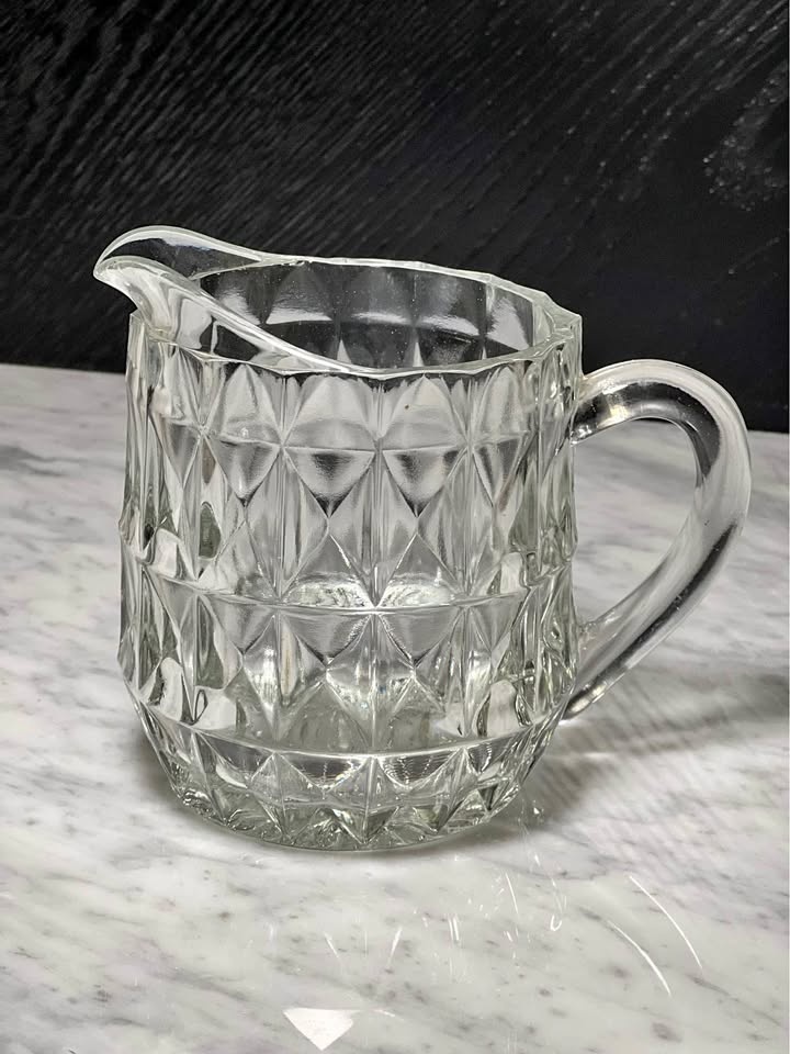 Jeannette Glass Windsor Diamond pitcher