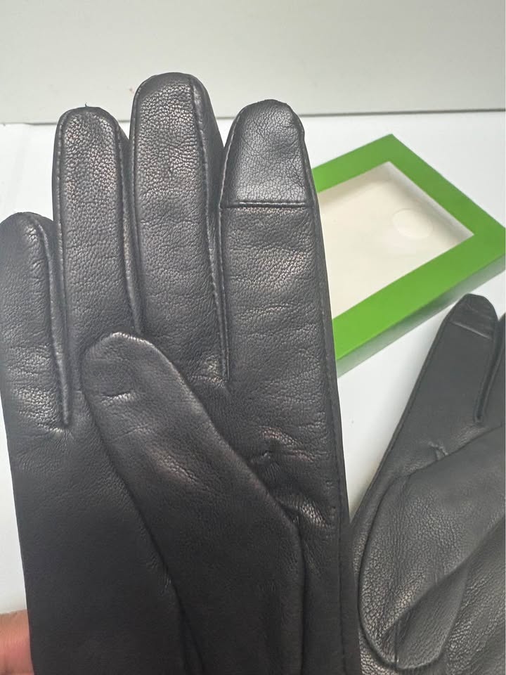 💚 Kate Spade New York Leather Gloves Black– Women’s XL– Brand Ne - photo 4