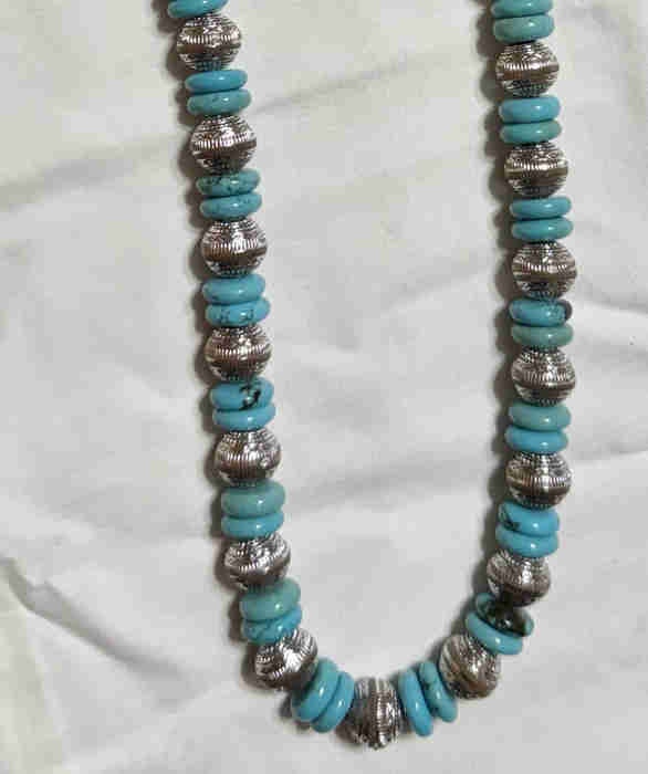 Turquoise Stone Necklace