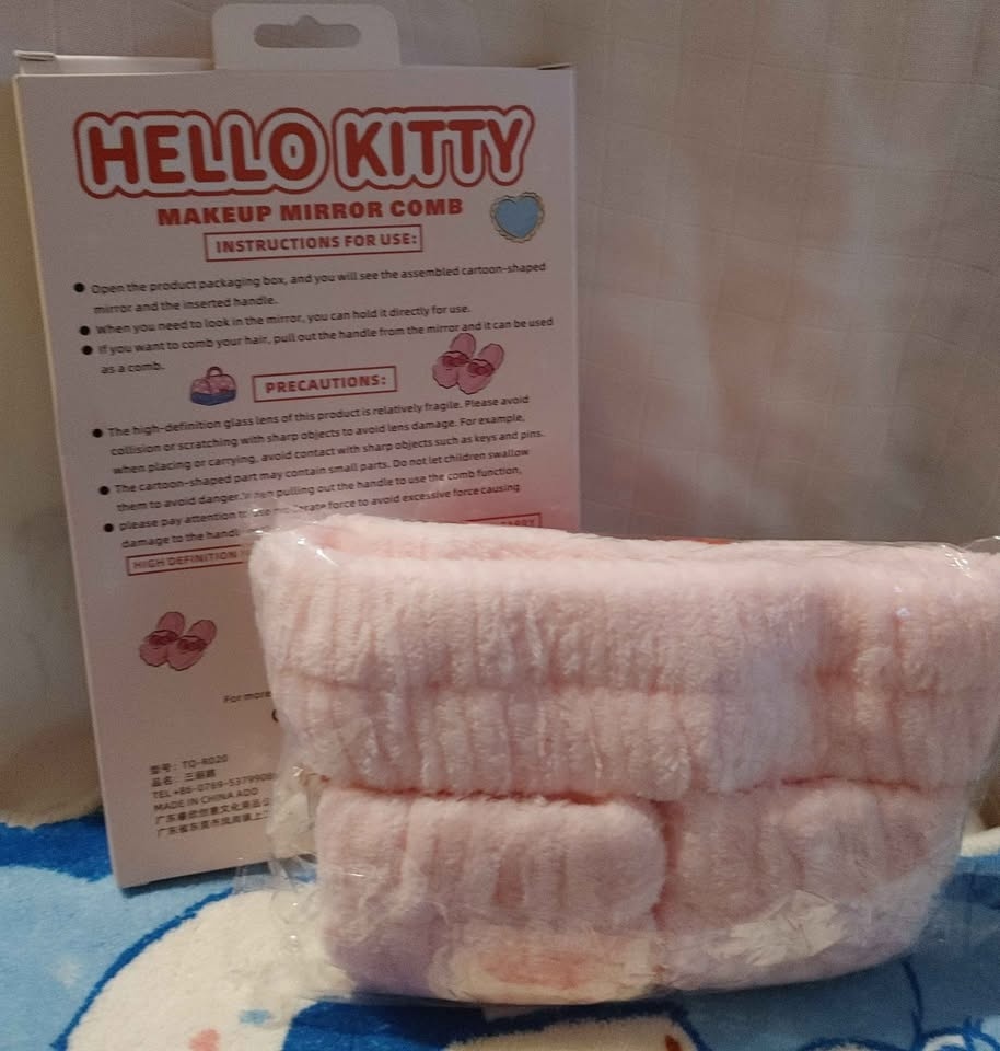 Hello Kitty Makeup Mirror & Headband Set - photo 2