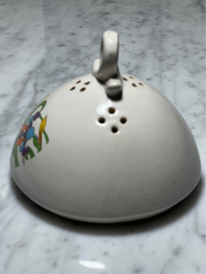 Vintage Tabu Dana Perfumes ceramic dusting powder jar - photo 3