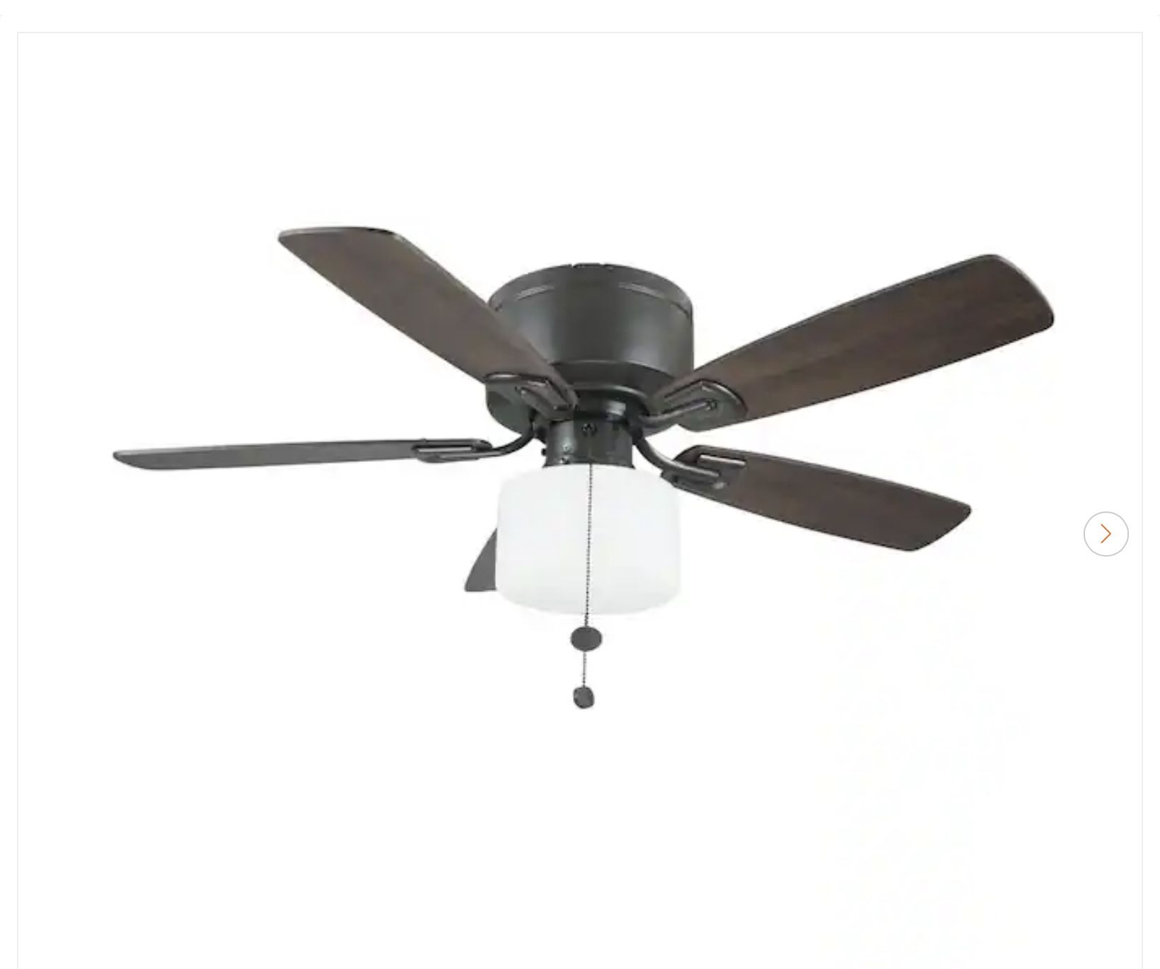 Hampton Bay Bellina 42 in. Oil-Rubbed Bronze Ceiling Fan - New