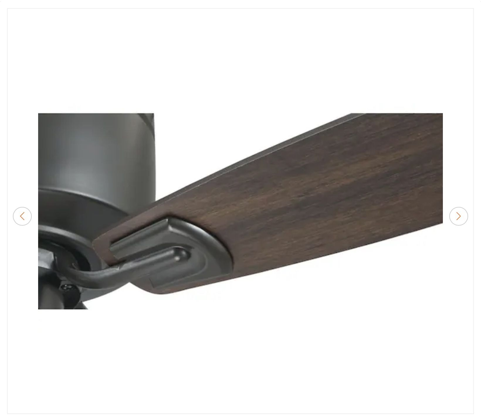Hampton Bay Bellina 42 in. Oil-Rubbed Bronze Ceiling Fan - New - photo 4