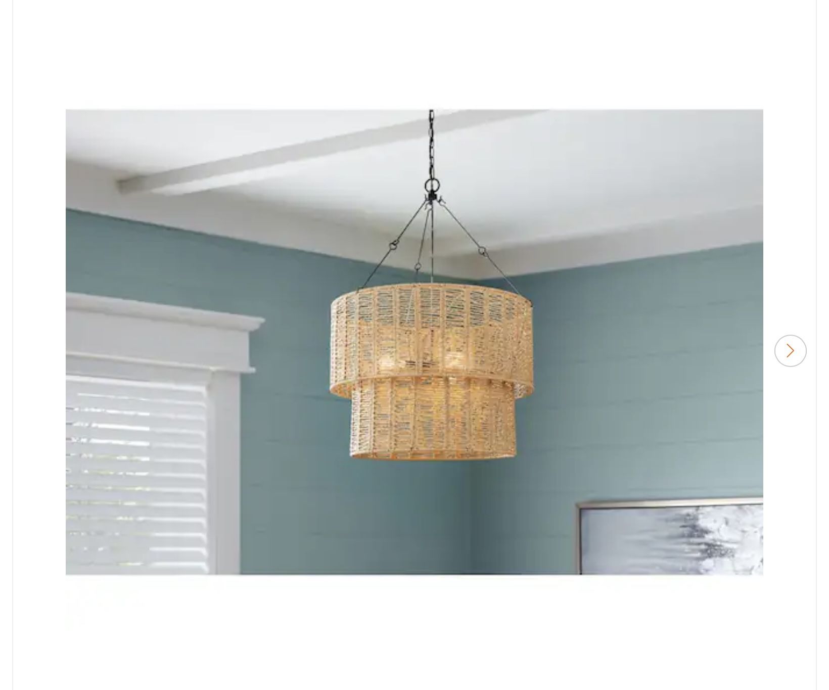 Hampton Bay Pendant Light - New