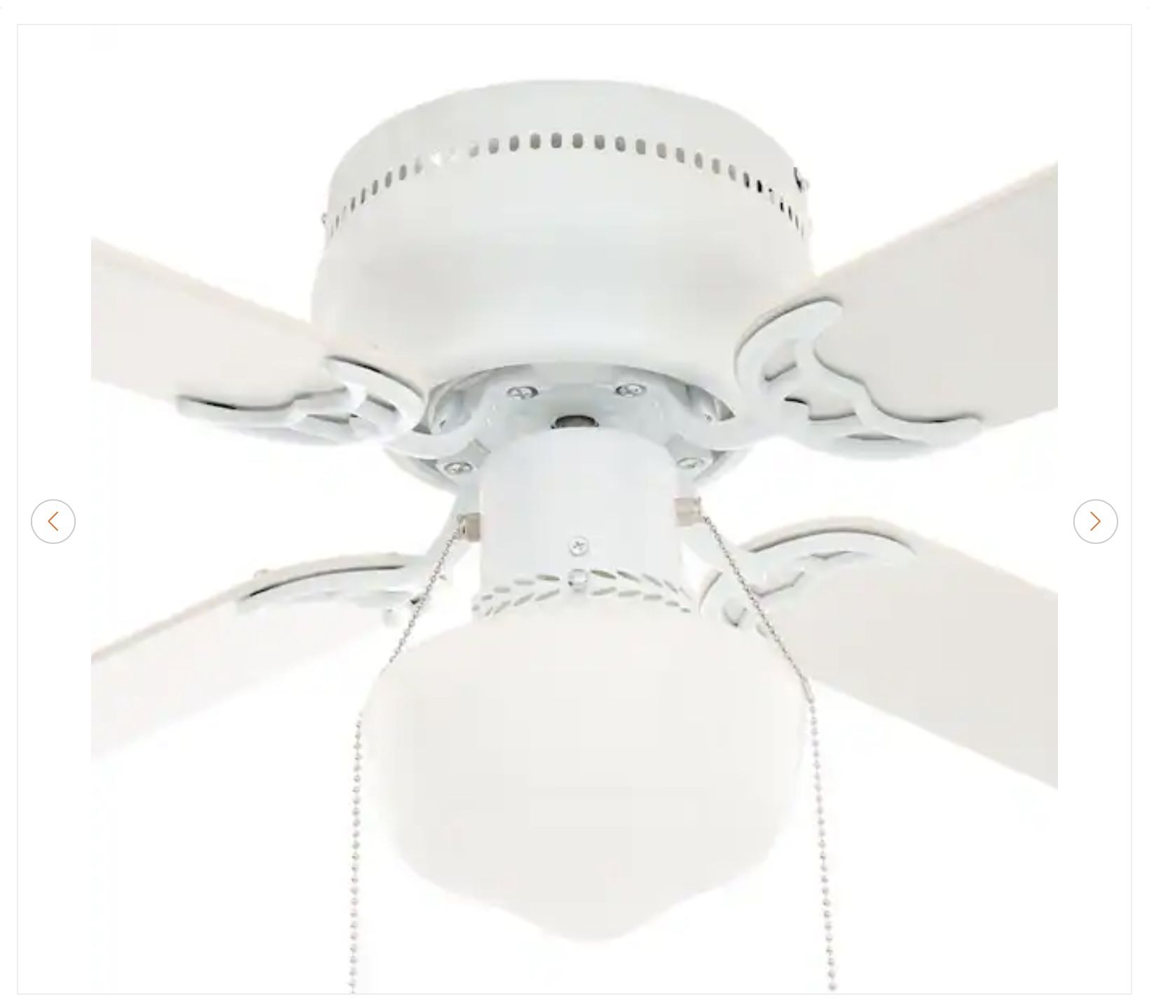 Littleton 42 in. LED Indoor White Ceiling Fan - New - photo 3