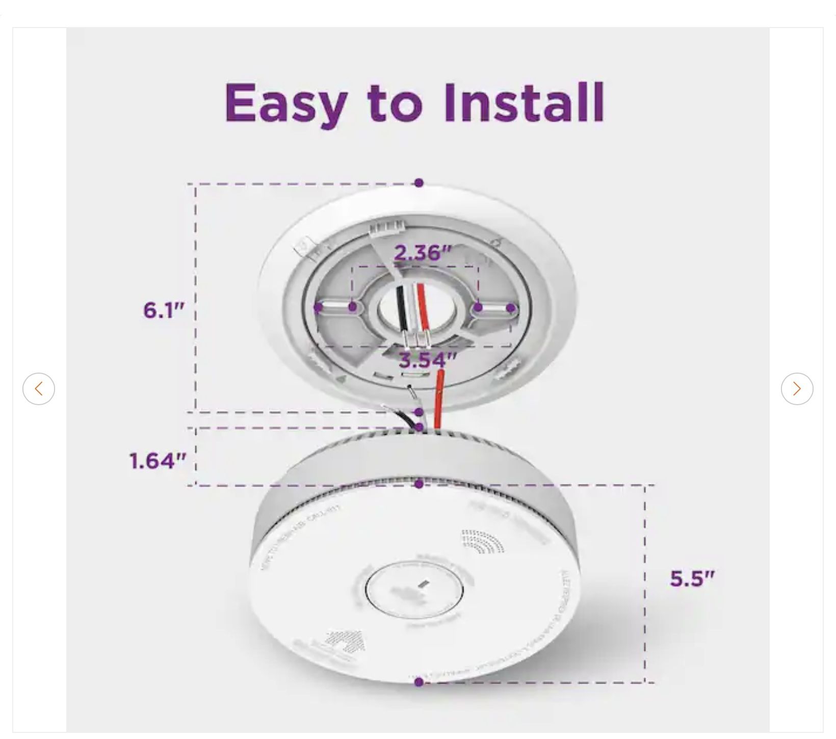 Smoke & Carbon Monoxide Detector 4-Pack - New - photo 2