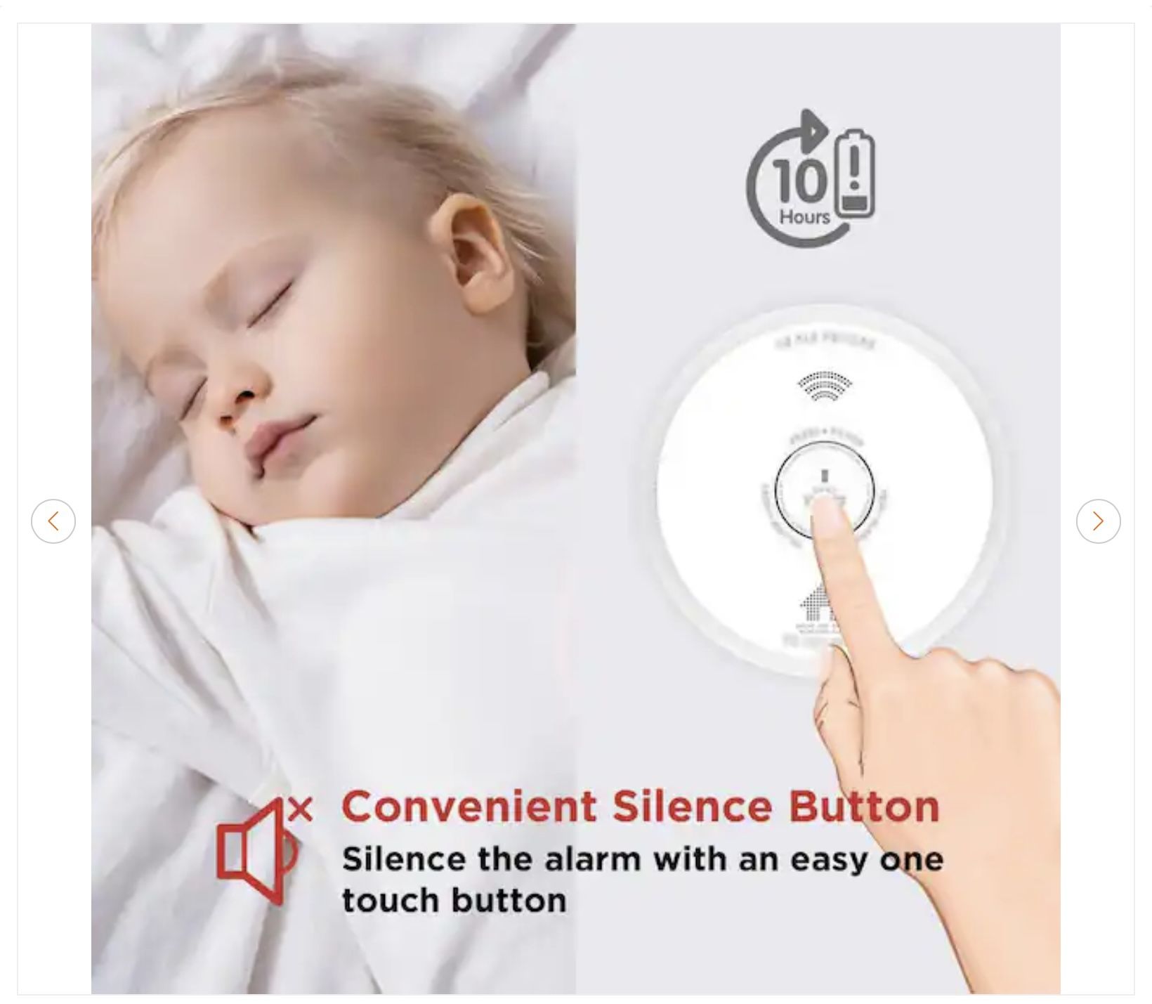 Smoke & Carbon Monoxide Detector 4-Pack - New - photo 4