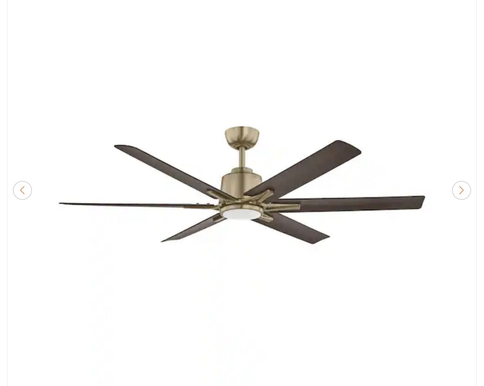 Home Decorators Collection Kensgrove II 60 in. Smart Gold Fan - photo 3