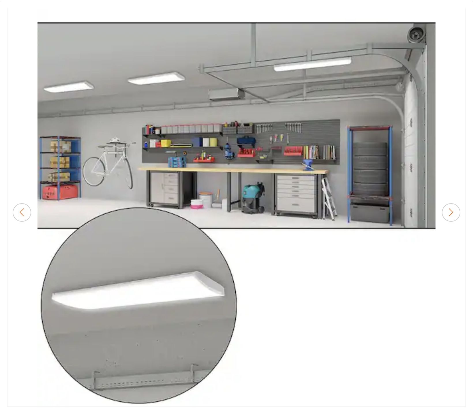 Commercial Electric LED Wraparound Light - photo 2