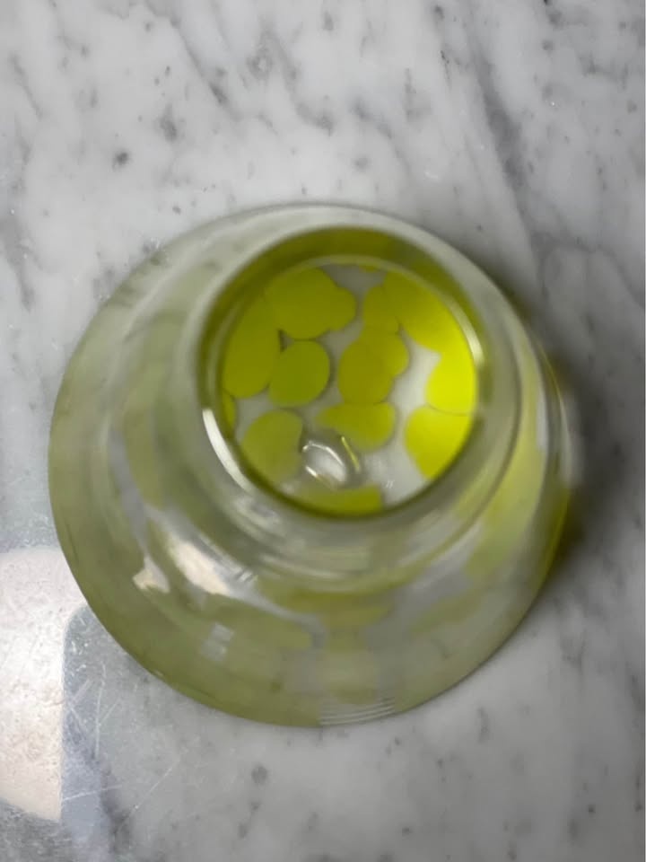 Hand-blown art glass vase - photo 4
