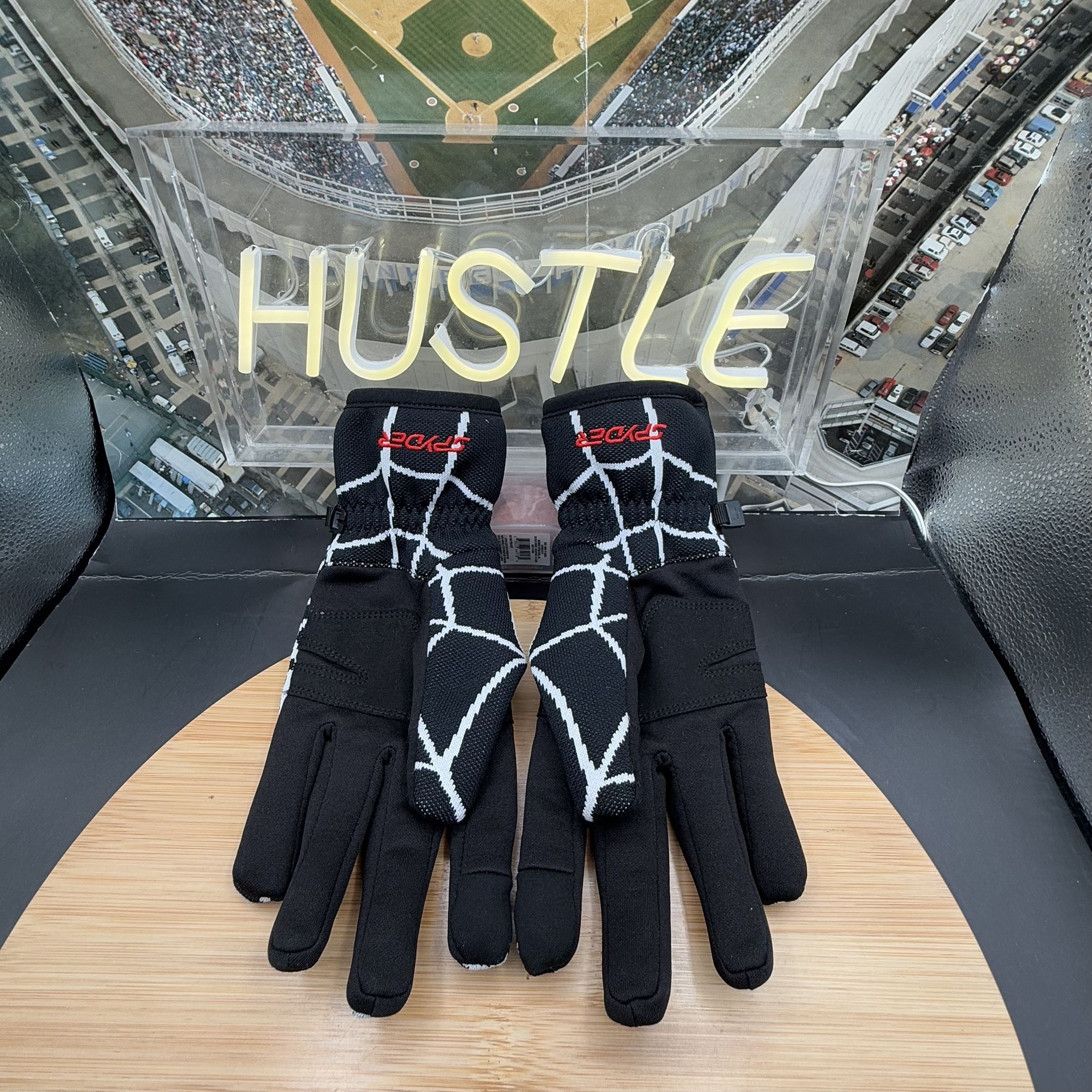 Supreme Spyder Gloves Black Sz M (FW24) - photo 2