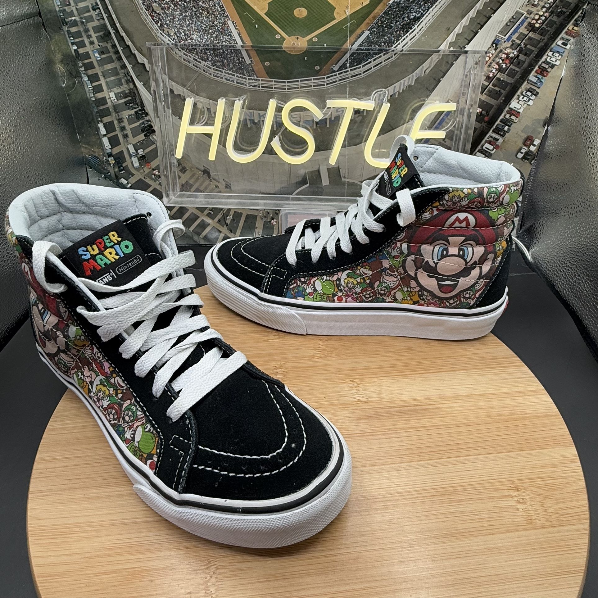 Vans x Nintendo SK8-Hi Super Mario Brothers Skate Shoes