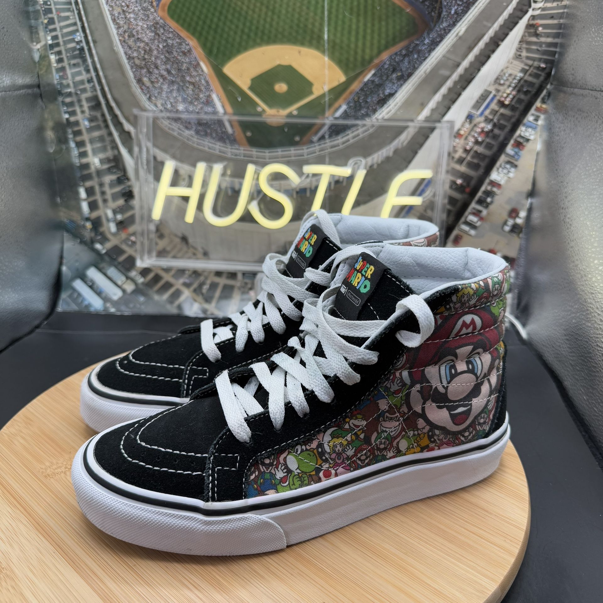 Vans x Nintendo SK8-Hi Super Mario Brothers Skate Shoes - photo 3