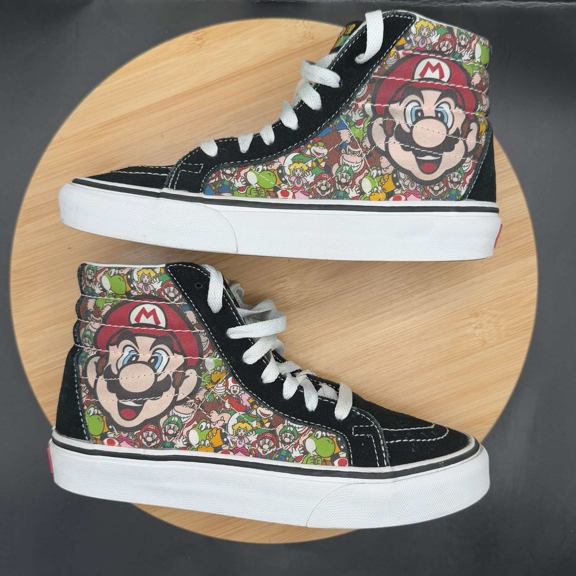 Vans x Nintendo SK8-Hi Super Mario Brothers Skate Shoes - photo 4