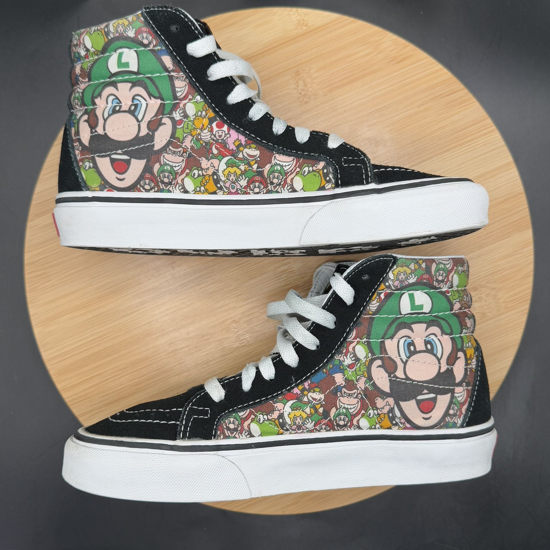 Vans x Nintendo SK8-Hi Super Mario Brothers Skate Shoes - photo 5