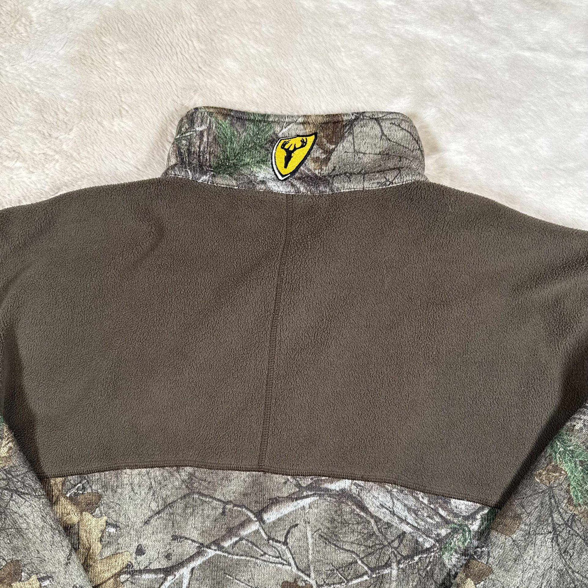 Scent Blocker 1/4 Zip Mens Realtree Camo Pullover Sweater Sz 2XL - photo 3