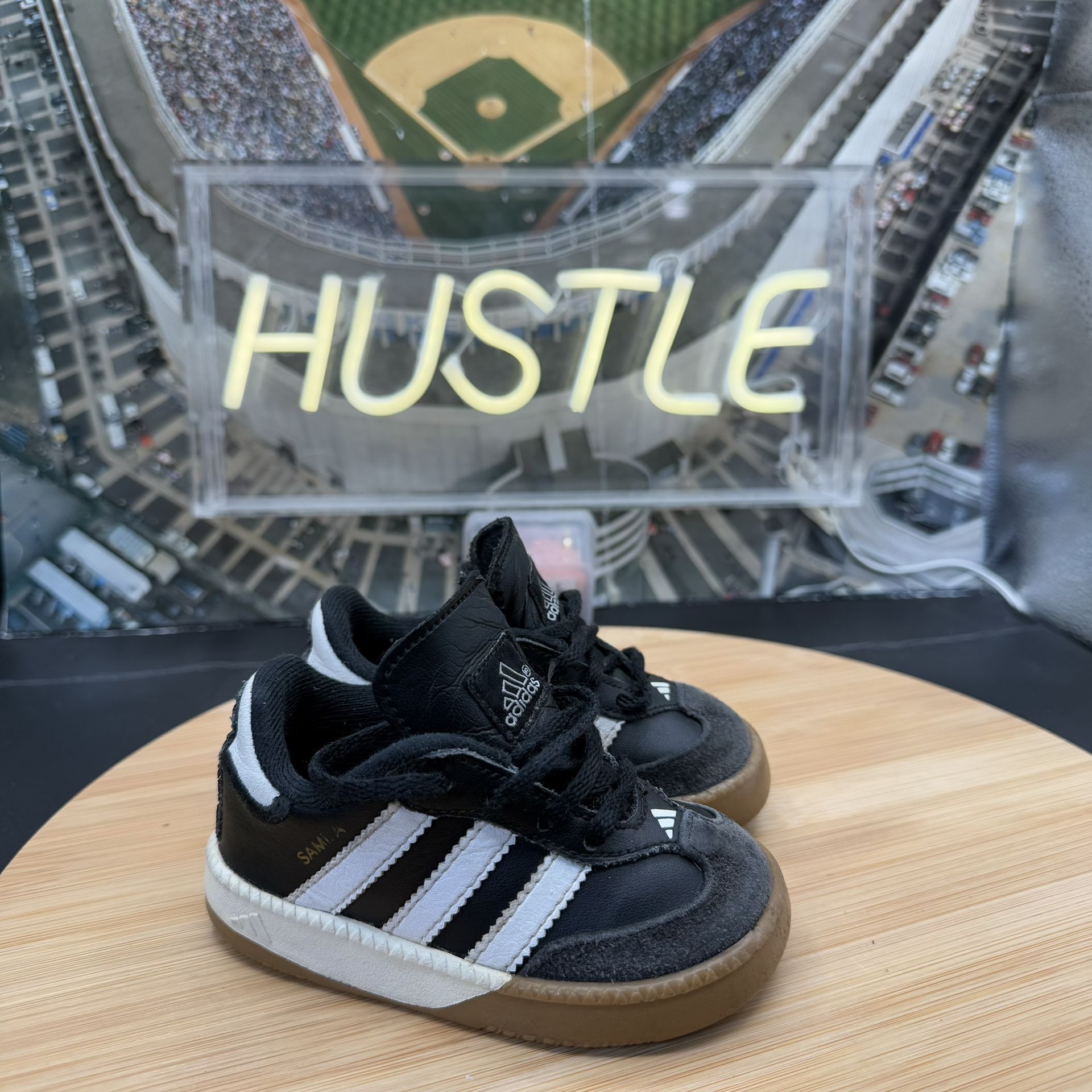 Adidas Toddler Boys' Samba Casual Sneakers Sz 5K - photo 2