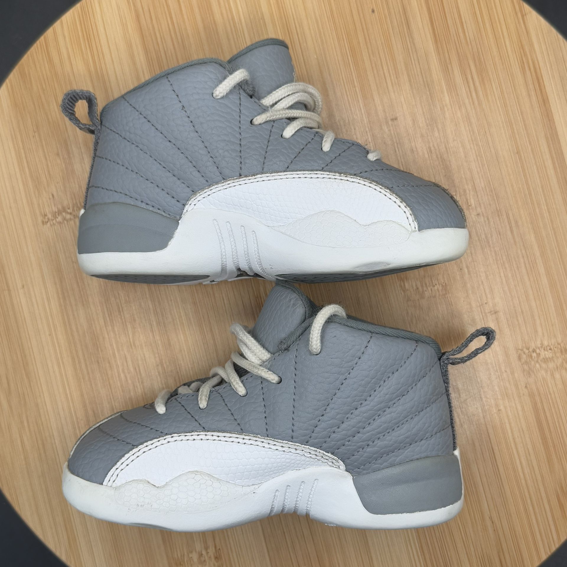 Nike Air Jordan Retro 12 (TD) “Stealth” Toddler Sz 8C - photo 5