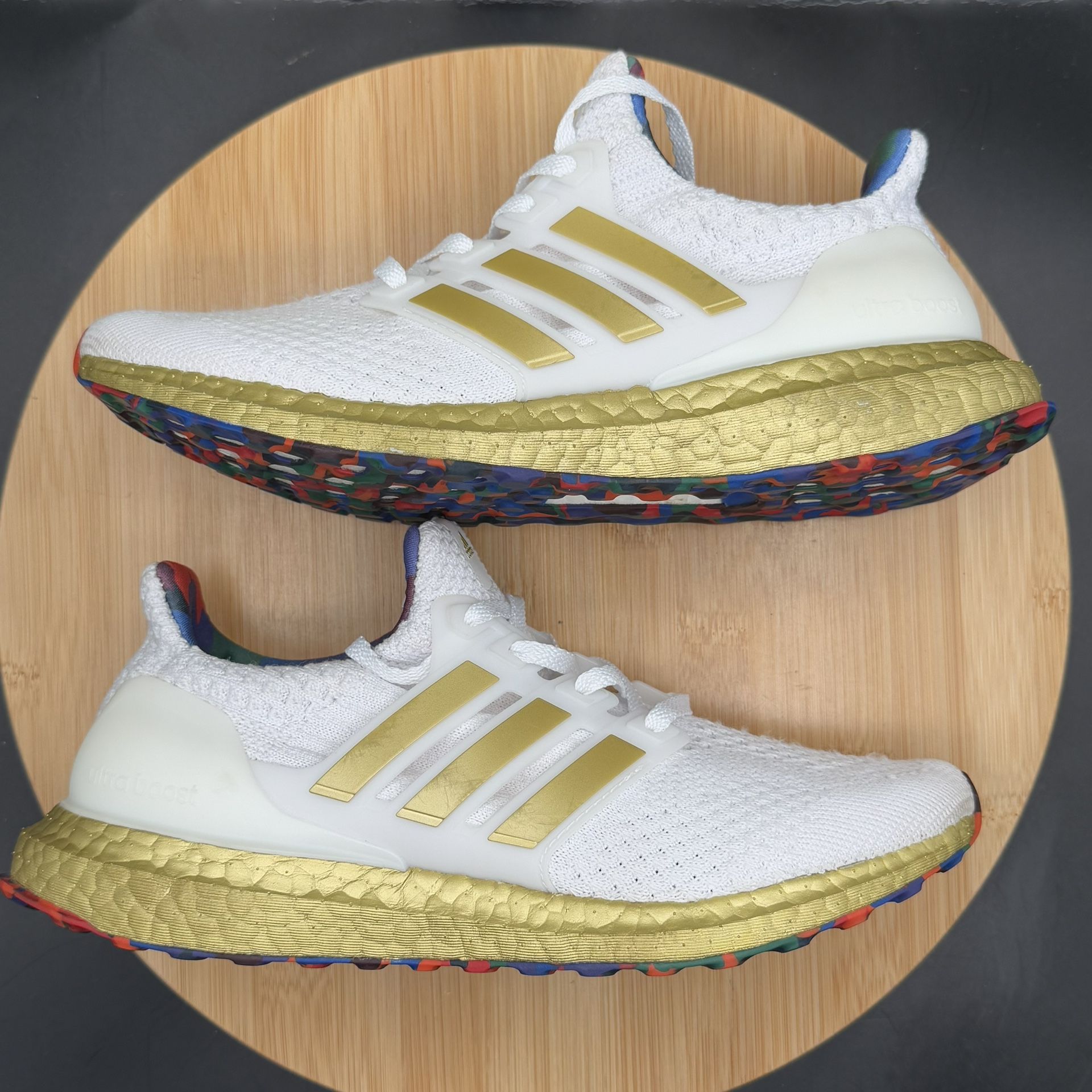 Adidas Ultra Boost 5.0 DNA Women’s 7 White/Gold Metallic - photo 4