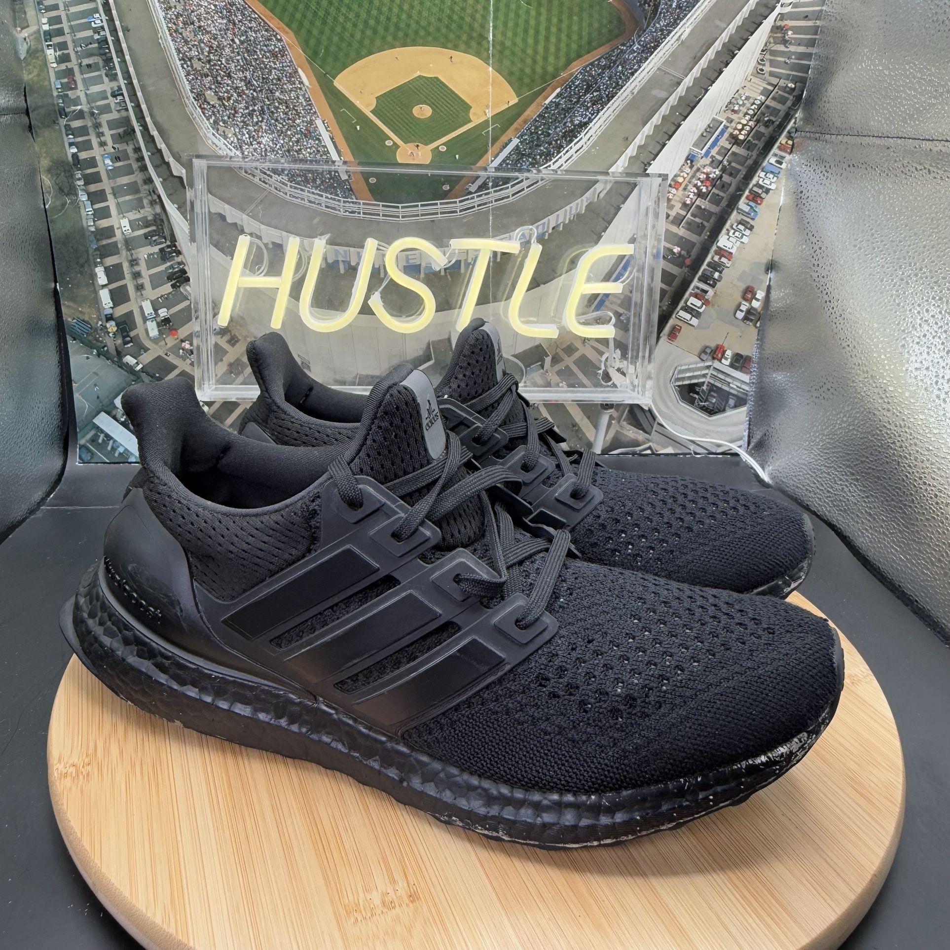 Adidas UltraBoost 1.0 DNA Triple Black Men's Running Shoes Sz 8. - photo 2